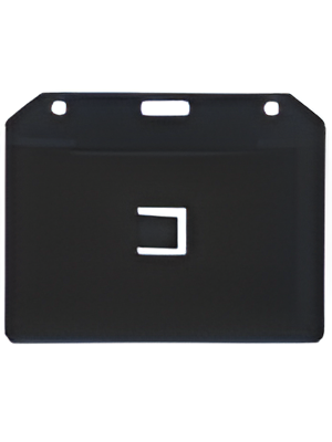Colored Molded Rigid Plastic Two-Sided Multi-Card holder - Horizontal - Image 2