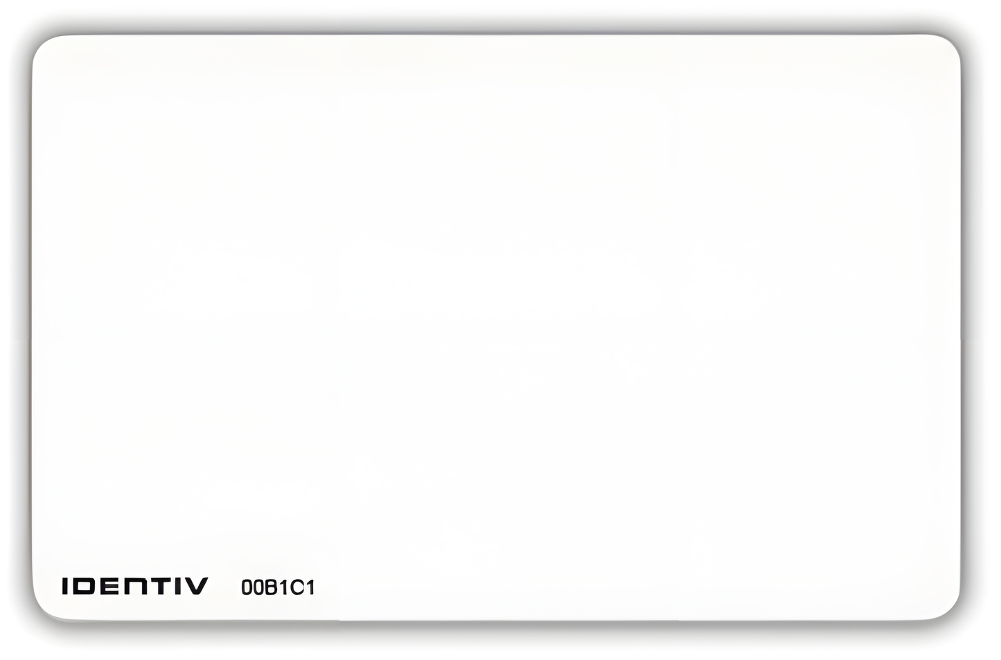 Identiv 4011 ISO PVC Proximity Card - 26 bit - H10301 Format