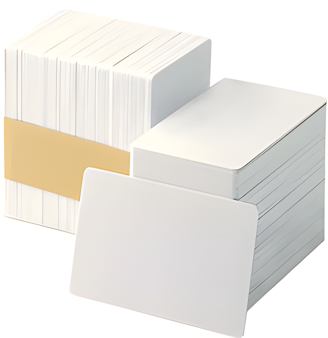Magicard M3610-054B 14 mil blank cards with adhesive back