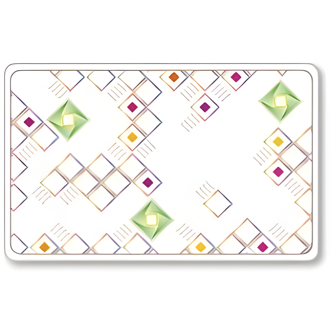 MATICA EDIsecure PR20808412 0.6mil holographic patch "Secure A" design - 550 imprints