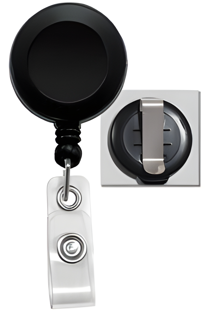 Round Solid Color Badge Reel
