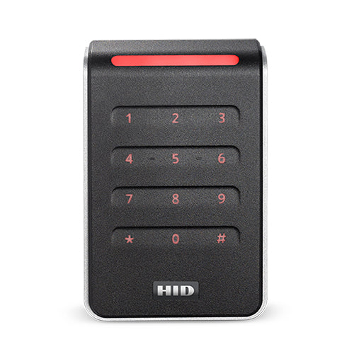 HID Signo 40K keypad reader, Standard Profile, wall switch mount