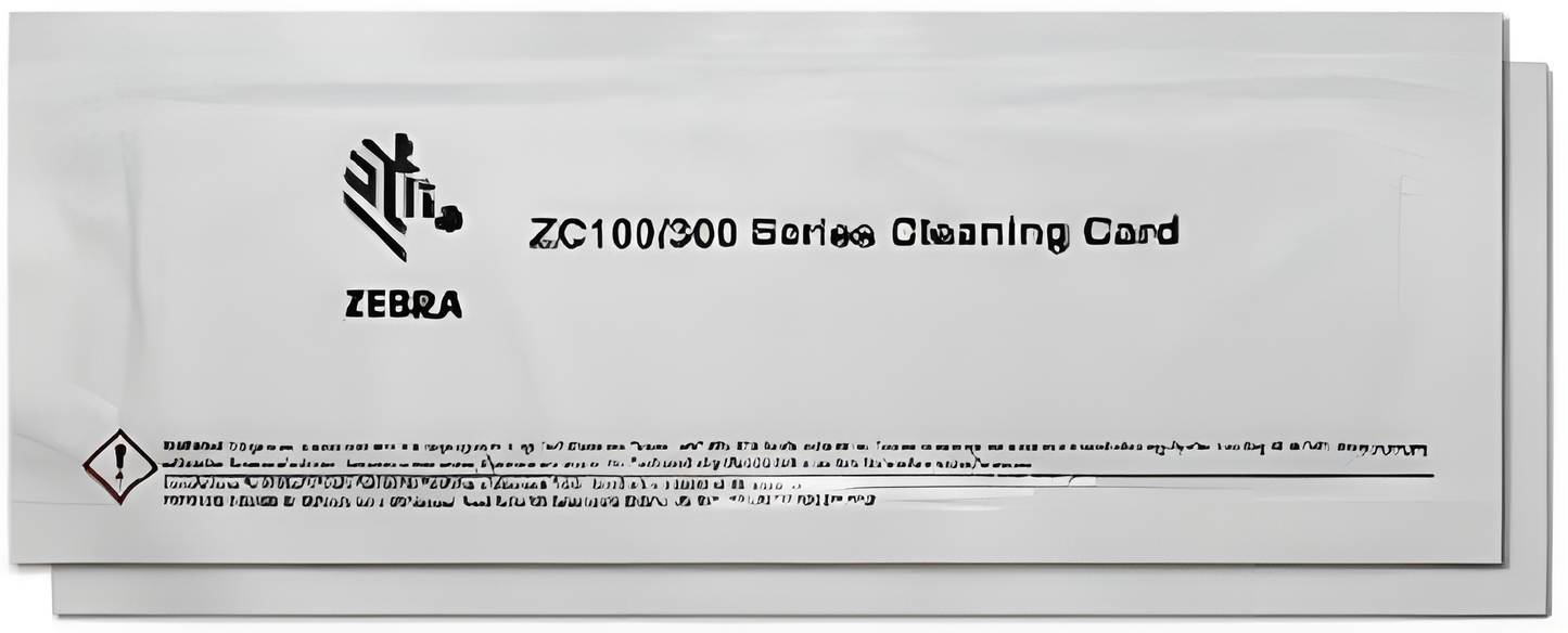 Zebra Cleaning Card Kit ZC100- 300