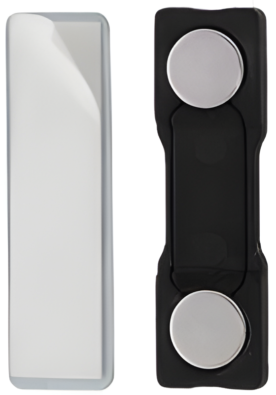1-3/4" MagnaLite ABS/Steel Magnetic Badge Attachment