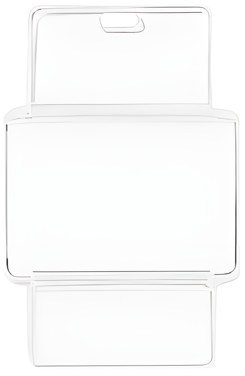 3-Compartment Fold-Over Casino Badge Holder