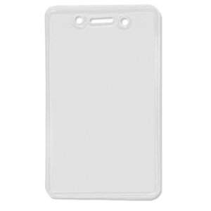 Anti-Static Badge Holder - Clear Vinyl, pak/100