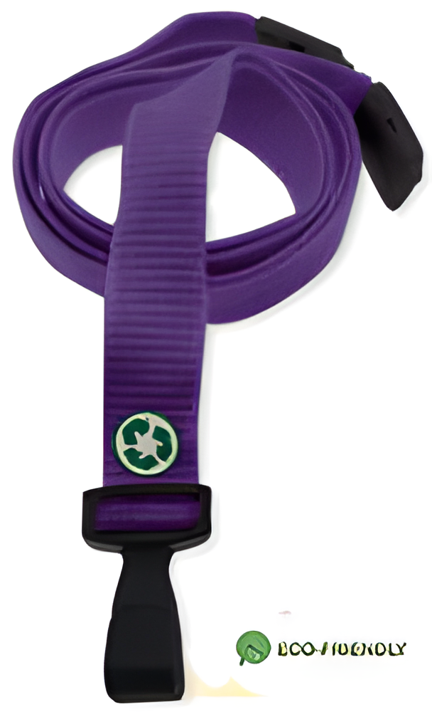 Bamboo, wide no-twist plastic hook, break-away, 5/8" width