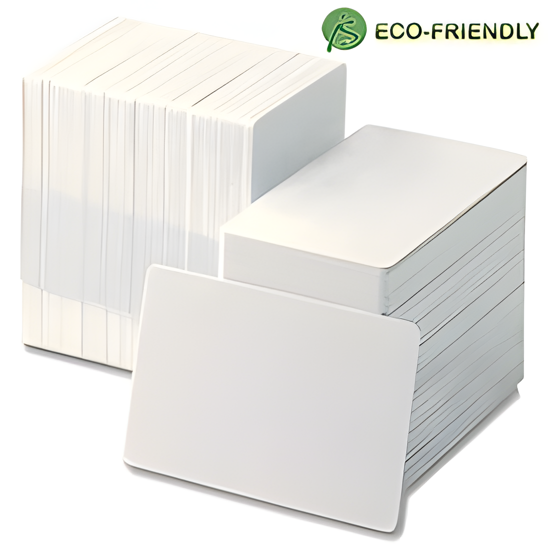 BioPVC Earth-Friendly biodegradable card, 30 mil CR-80, 500/pack