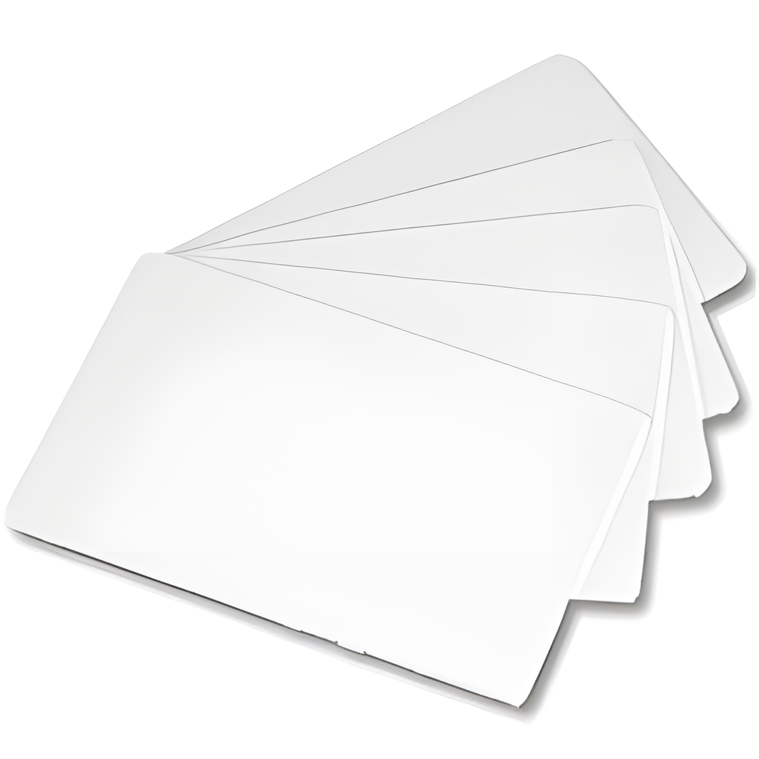C5101 Evolis 30 Mil Blank PVC Rewritable Cards (Blue) - 100 Pack - Tattoo Rewrite