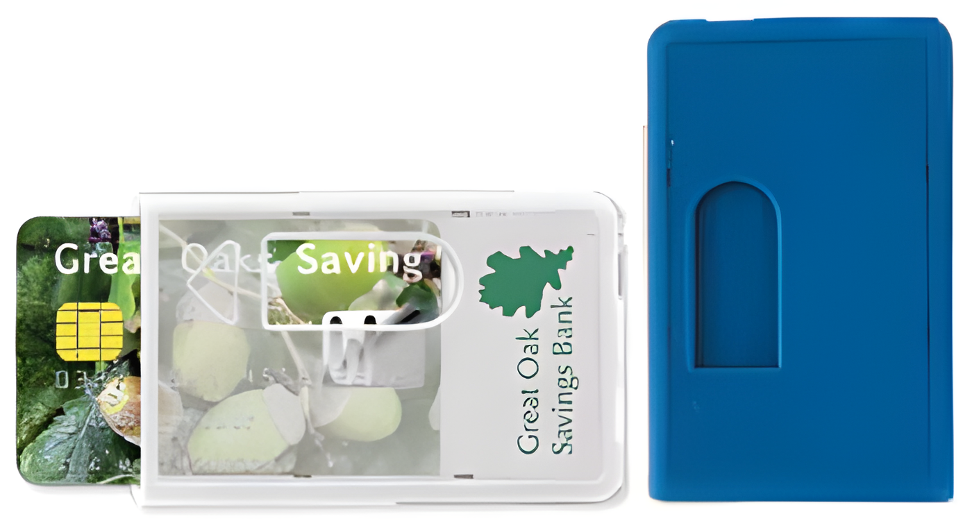 Card holder, Polycarbonate, Thumb Notch