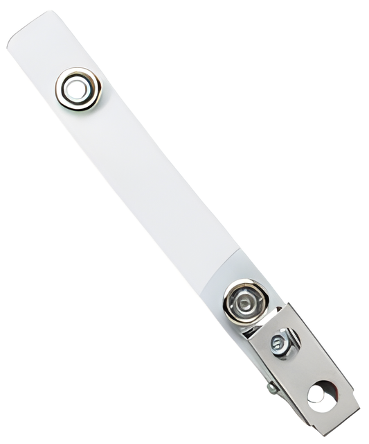 Clear Vinyl Strap Clip, 3-1/2" (89mm) Long