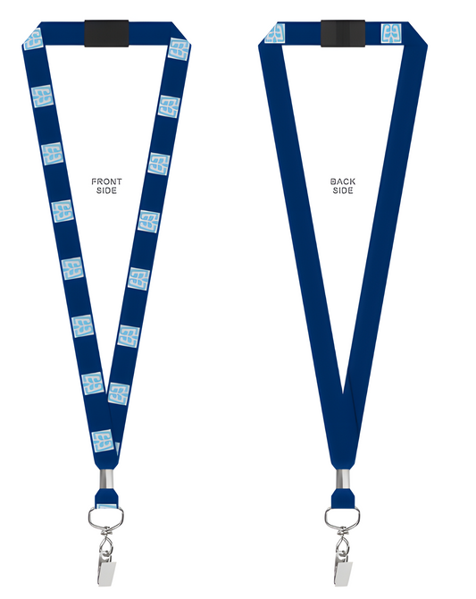 Custom lanyard, City of Riverview design, qty 100