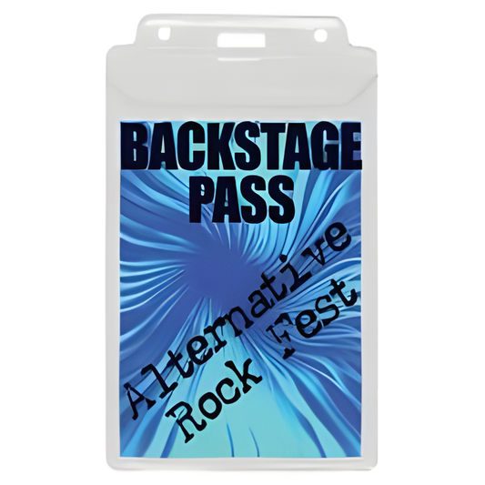 Event Size Holder with tuck-in Flap