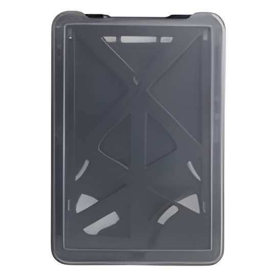 Frosted Rigid Plastic Horizontal Open-Face Card Holder, 3.56" x 2.68" - Image 2