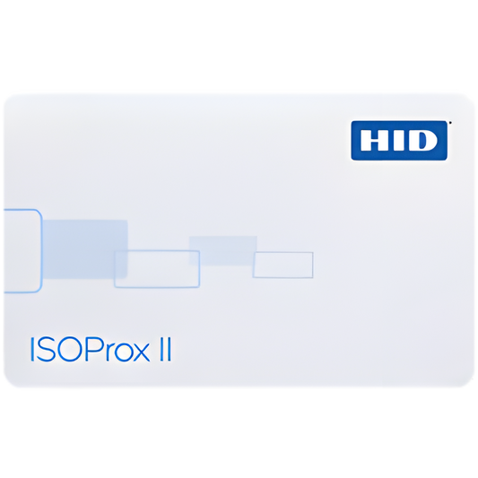 HID 1386 ISOProx II Proximity PVC Card, open format