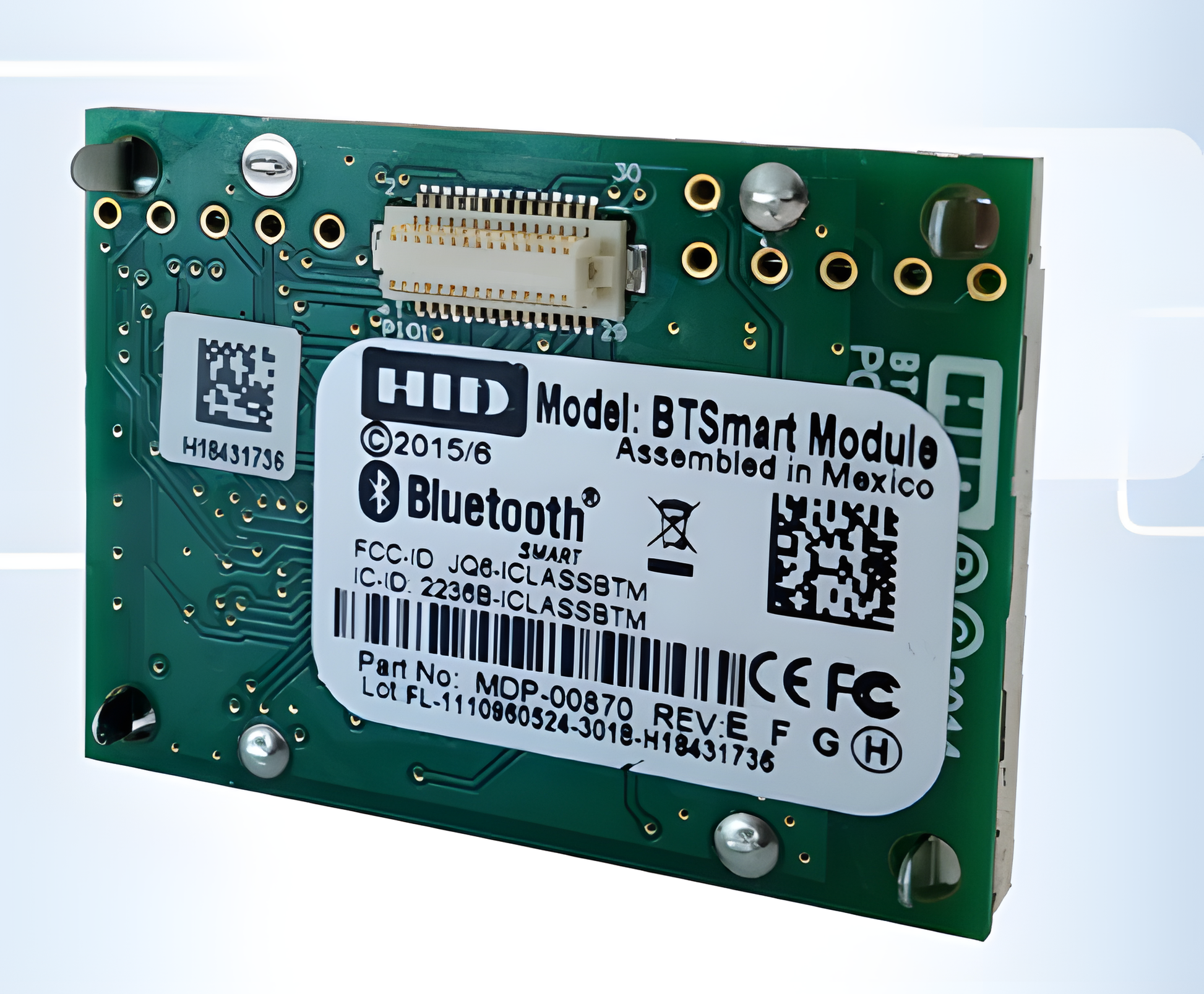 HID BLE / OSDP iCLASS SE & multiCLASS SE Bluetooth & OSDP Upgrade Kit