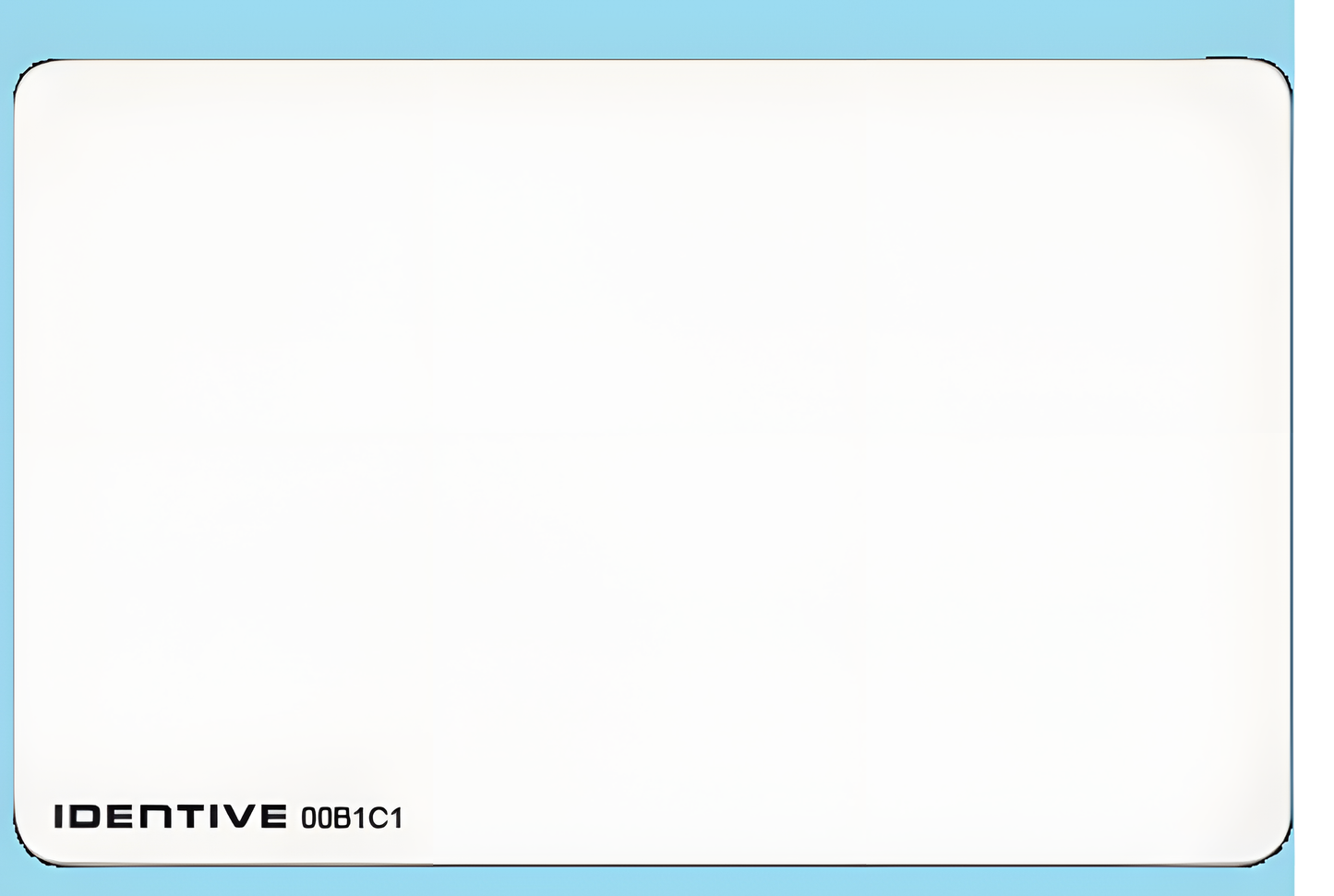 Identiv 4010 ISO PVC Proximity Card - 34 bit - I10001 Geoffery/Schlage Format