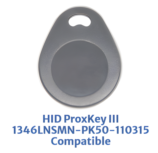 Identiv 4082 Key Fob - 26 bit ADI A901146A Format (HID ProxKey III 1346LNSMN-PK50-110315 Compatible)