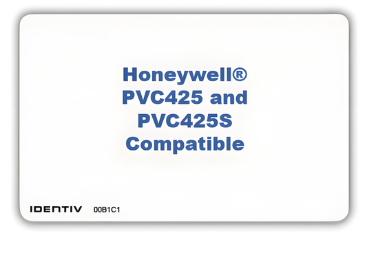 Identive 4010 ISO PVC Proximity Card - N10002 34 bit Format - compatible with Honeywell OmniProx PVC425 and PVC425S
