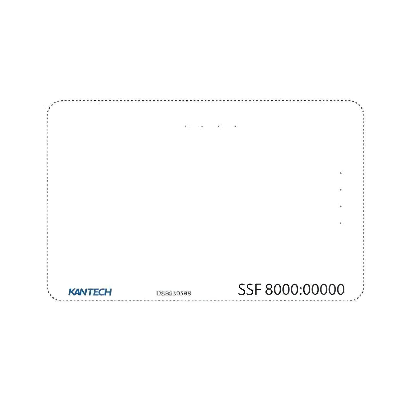 Kantech MFP-2KDYE ioSmart PVC Card