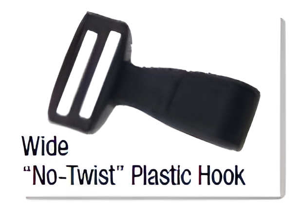 Lanyard, flat MicroWeave ribbed poliester, break-away, choice of attachment, 5/8" wide