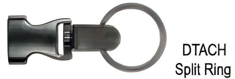 Lanyard, flat OptiWeave, break-away, detachable accesory, choice of attachment, 5/8" wide