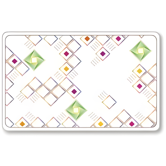 MATICA EDIsecure PR20808412 0.6mil holographic patch "Secure A" design - 550 imprints