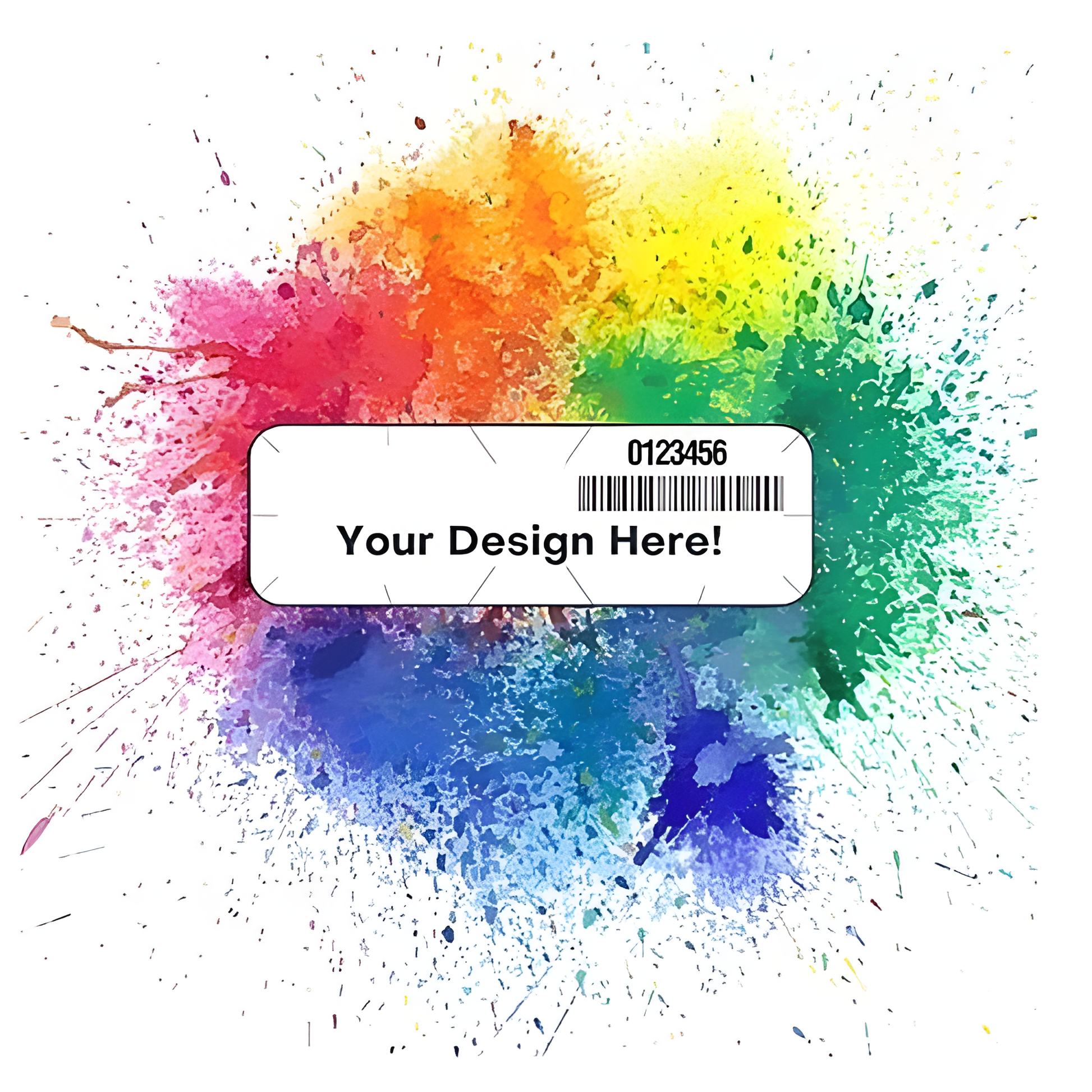 NEDAP uPASS 9988815 Windshield Tag with Custom Art