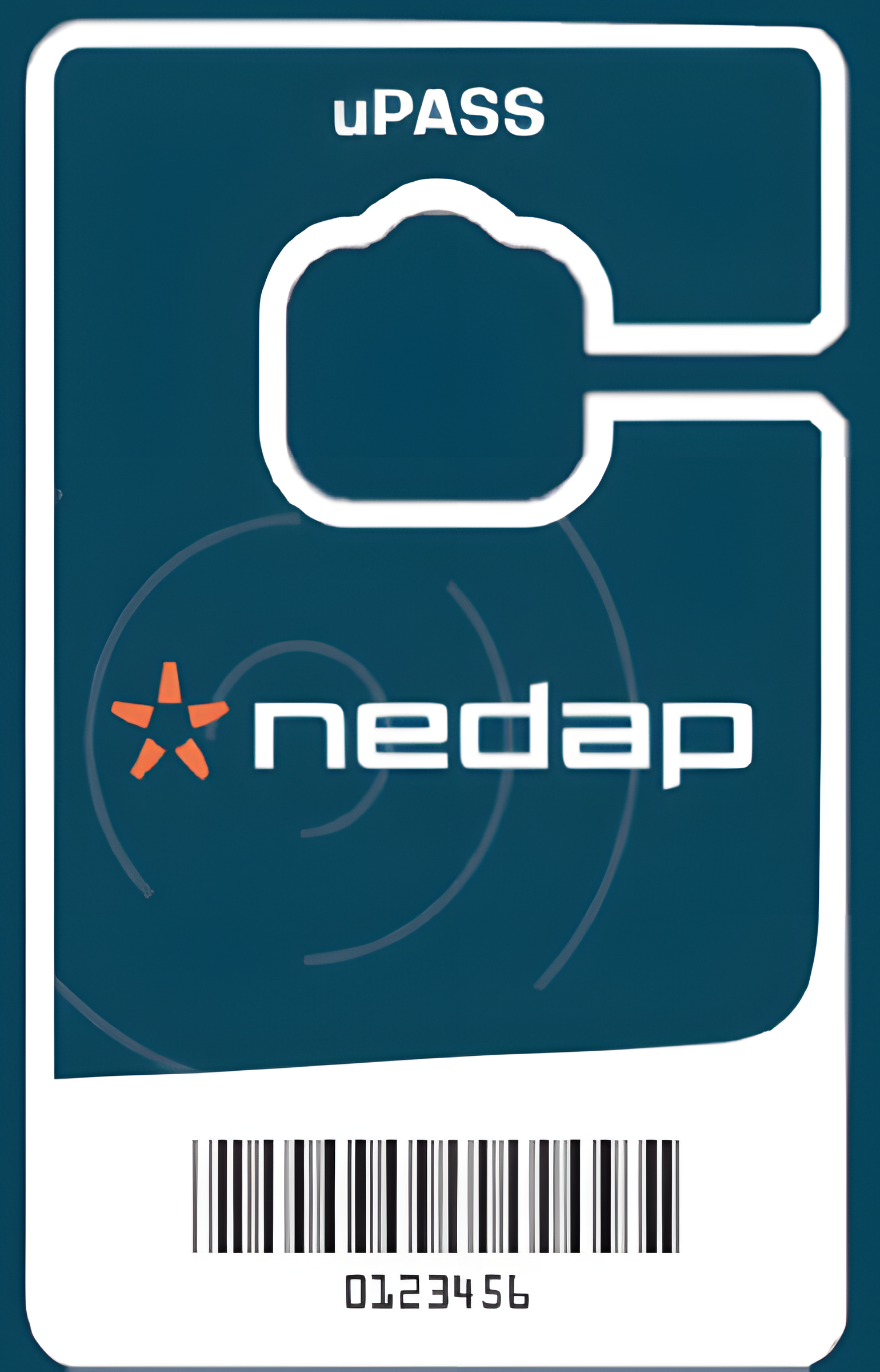 NEDAP uPASS 9988823 UHF Hangtag Wiegand 26