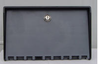 PCH091 - 7" x 13" x 4" Lexan Polycarbonate Housing- Black