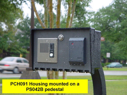 PCH091 - 7" x 13" x 4" Lexan Polycarbonate Housing- Black - Image 3