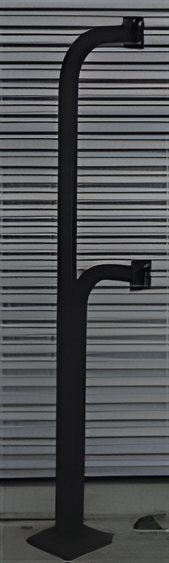 PD114B - 42" and 72" Dual Height Metal Pedestal