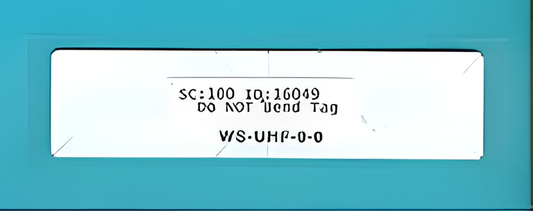 RBH AW-WS-UHF-0-0 Windshield Tag, 50 bit format, for LR-2000, 2200 & 3000 readers