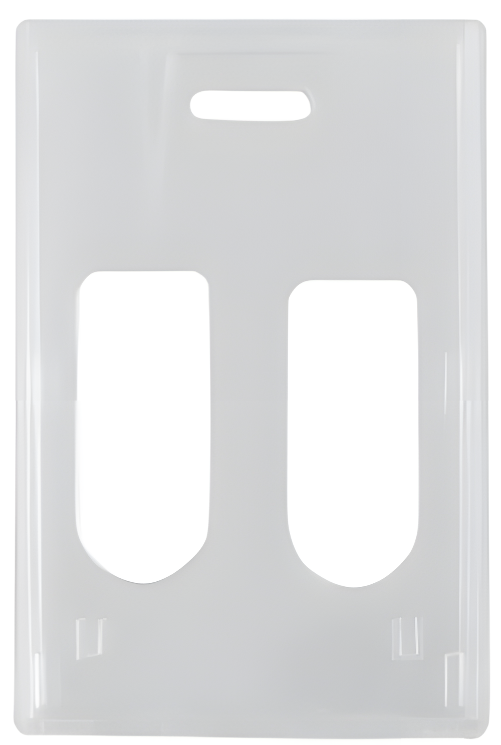 RigidWear Vertical 2-Card Badge Holder