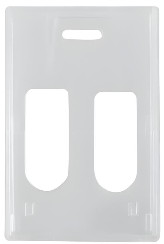 RigidWear Vertical 2-Card Badge Holder