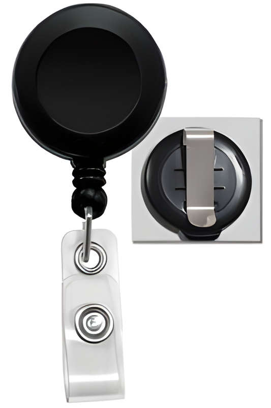 Round Solid Color Badge Reel
